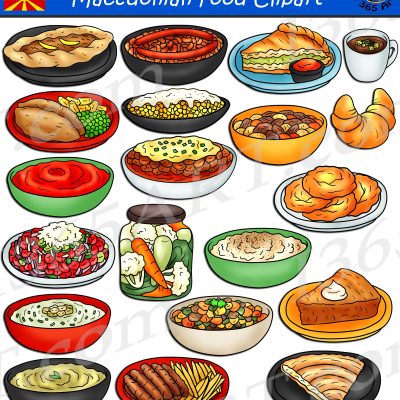Macedonian Food Clipart