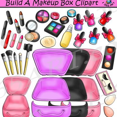Build A Makeup Box Clipart