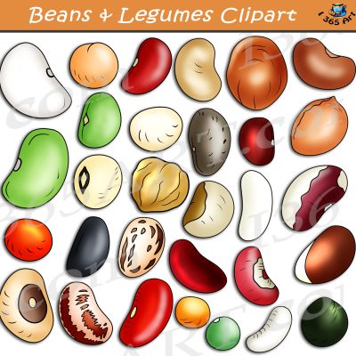 Beans & Legumes Clipart