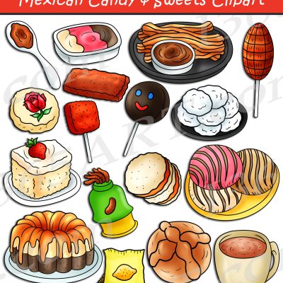 Mexican Candy & Sweets Clipart