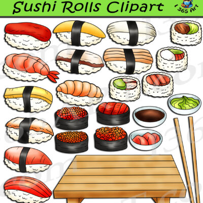 Sushi Clipart