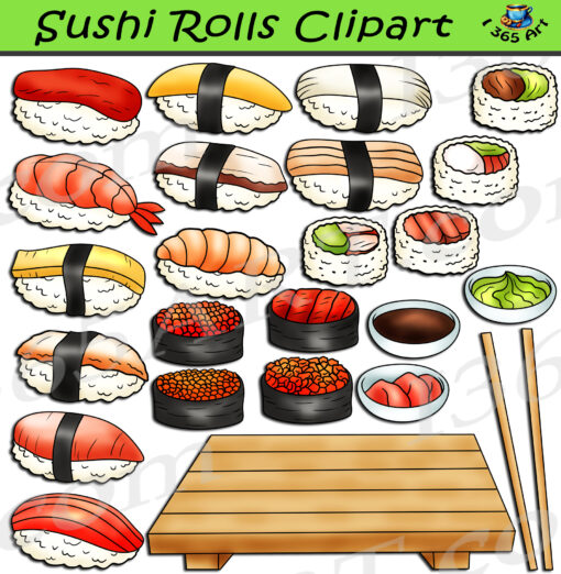 Sushi Clipart