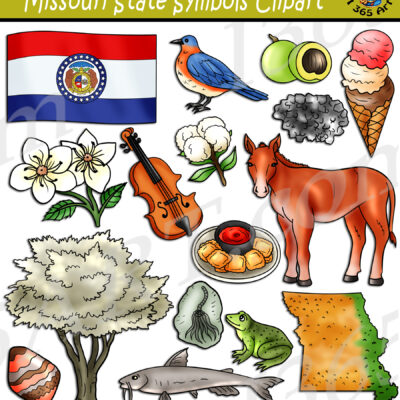 Missouri State Symbols Clipart