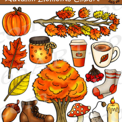 Fall Elements Clipart