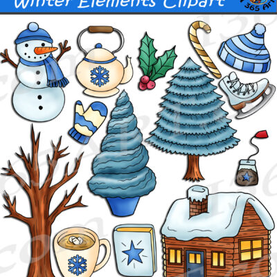 Winter Elements Clipart