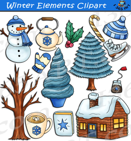 Winter Elements Clipart