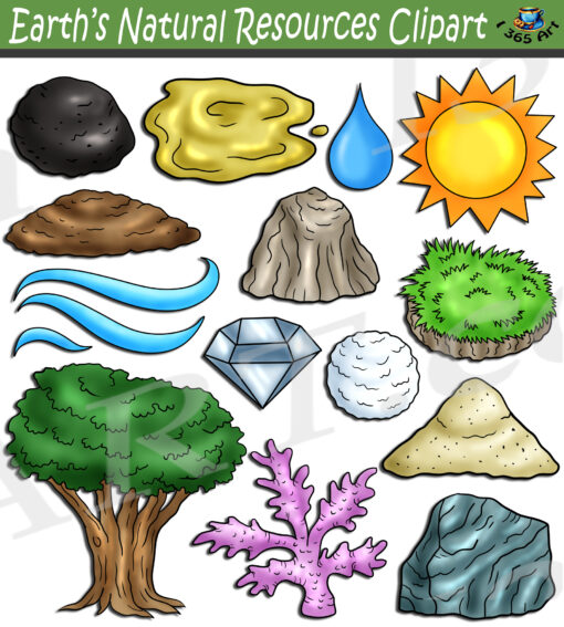 Earth Natural Resources Clipart