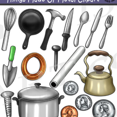 Things Made Of Metal Clipart