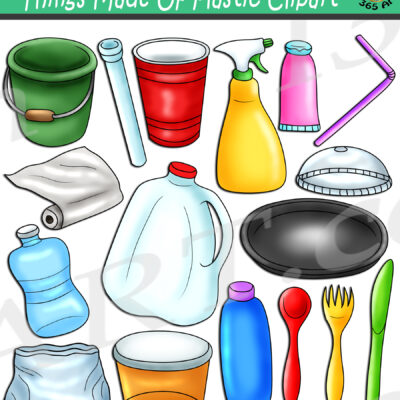 Things Made Of Plastic Clipart