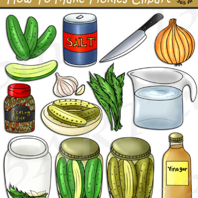 How To Make Pickles Clipart