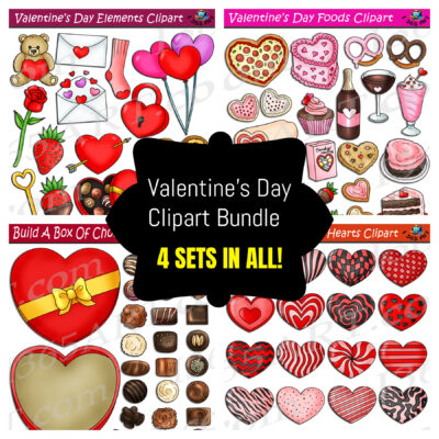 Valentine's Day Clipart Bundle