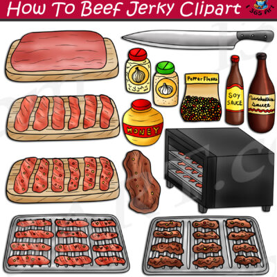 How To Make Beef Jerky Clipart