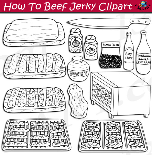 How To Make Beef Jerky Clipart