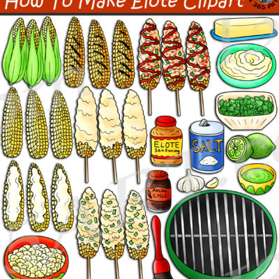 How To Make Elotes Clipart