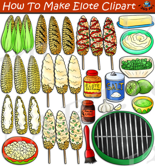 How To Make Elotes Clipart