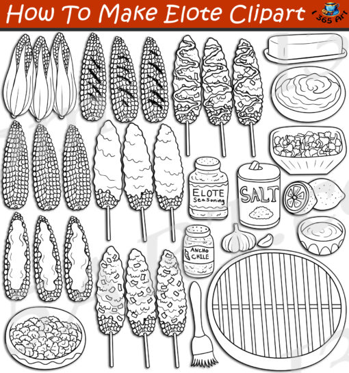 How To Make Elotes Clipart