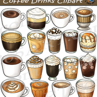 Coffee Drinks Clipart