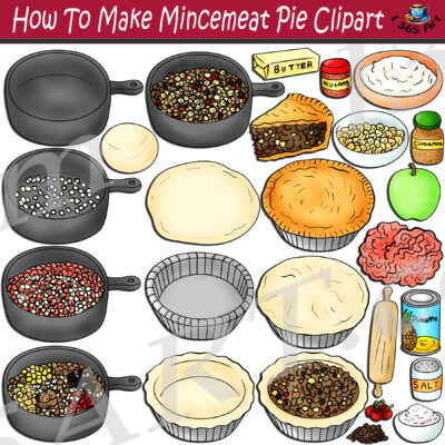 How To Make Mincemeat Pie Clipart