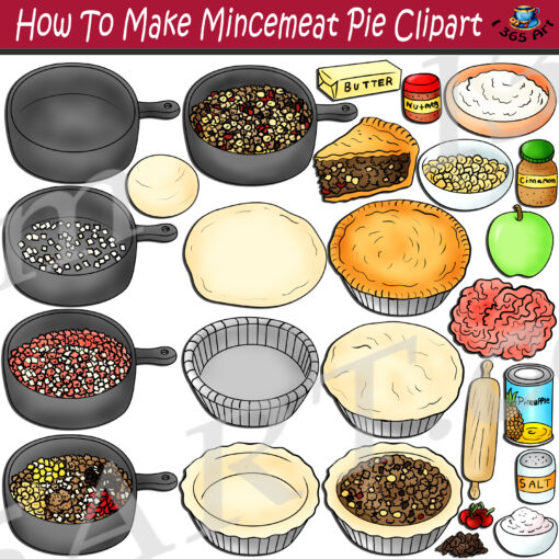 How To Make Mincemeat Pie Clipart