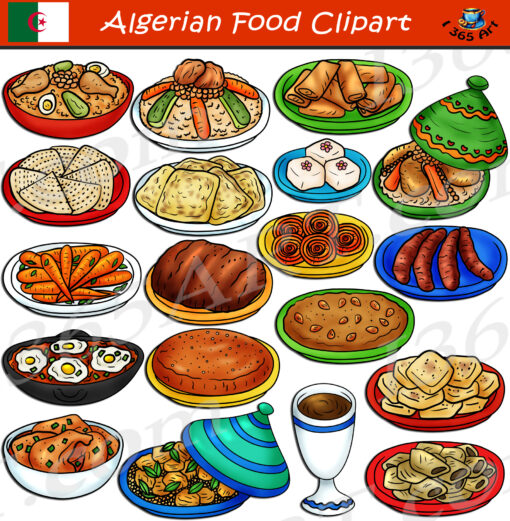 Algerian Food Clipart