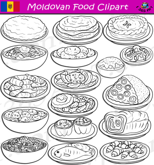 Moldovan Food Clipart