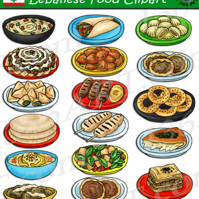 Lebanese Food Clipart