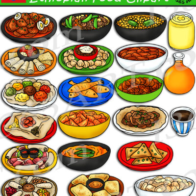Ethiopian Food Clipart