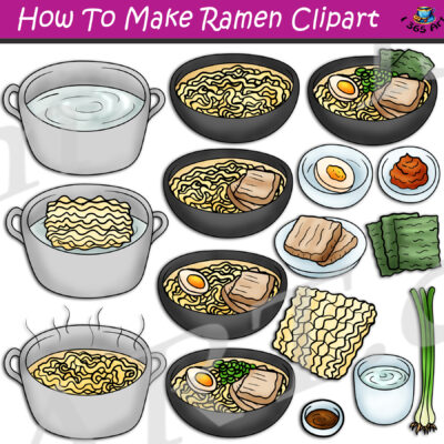 How To Make Ramen Clipart