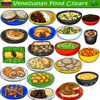Venezuelan Food Clipart