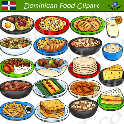 Dominican Food Clipart