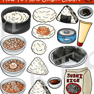 How To Make Onigiri Clipart