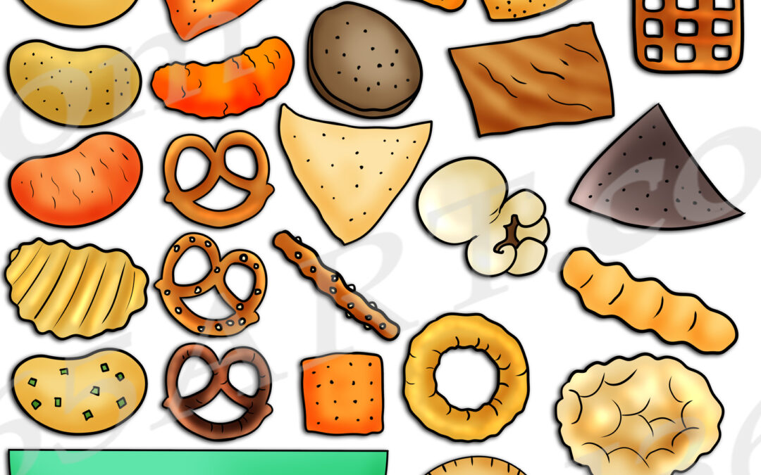 Build A Bowl Of Chips & Crisps Clipart Commercial Download