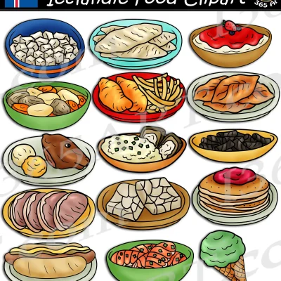 Icelandic Food Clipart