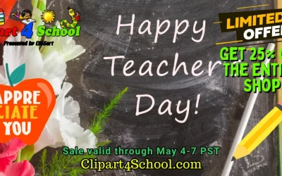 Thank You, Teachers! Enjoy 25% Off Everything – May 5–7